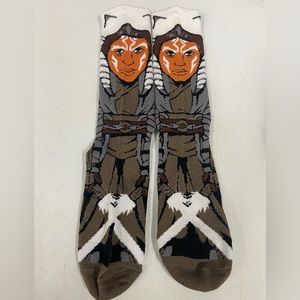 New Ahsoka Tano Star Wars Crew Socks
